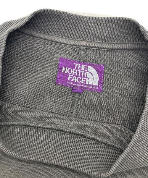 THE NORTHFACE PURPLELABEL（ザ・ノースフェイス パープルレーベル）THE NORTHFACE PURPLELABEL (ザ・ノースフェイス パープルレーベル) 11oz Crewneck Sweatshirt Sax グレー サイズ:Mの古着・服飾アイテム