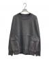 THE NORTHFACE PURPLELABEL（ザ・ノースフェイス パープルレーベル）の古着「11oz Crewneck Sweatshirt Sax」｜グレー