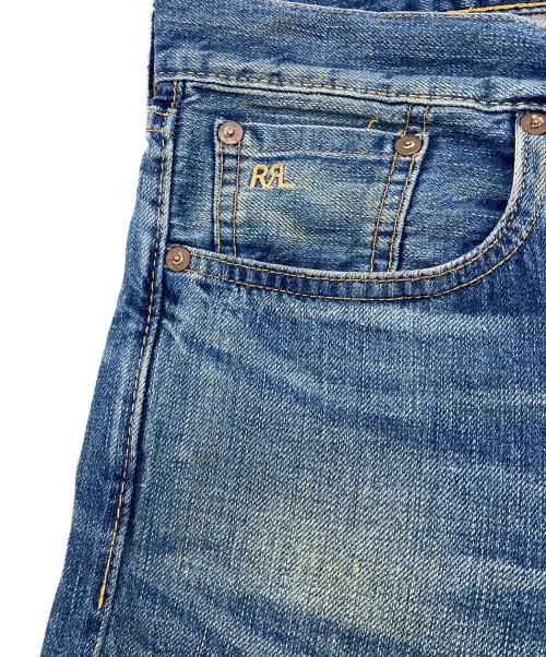 RRL（ダブルアールエル）RRL (ダブルアールエル) SLIM FIT-5-POCKET-DENIM インディゴ サイズ:30×30の古着・服飾アイテム