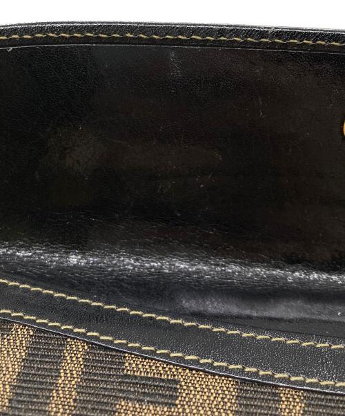 FENDI（フェンディ）FENDI (フェンディ) ズッカ柄長財布 ブラウンの古着・服飾アイテム