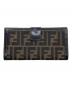 FENDI（フェンディ）の古着「ズッカ柄長財布」｜ブラウン