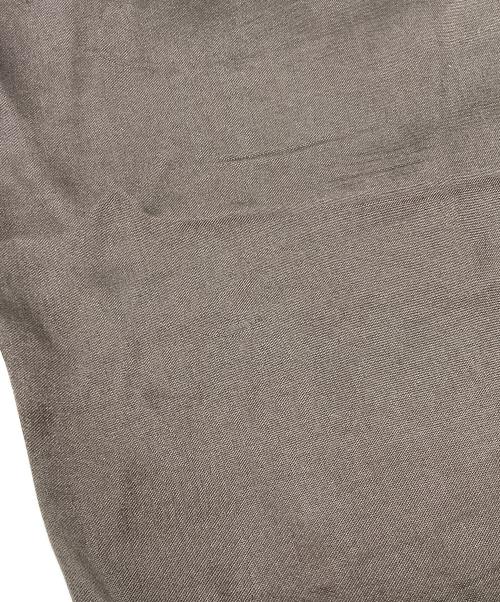 CELINE（セリーヌ）CELINE (セリーヌ) サイドラインサテントラックアスレチックロングパンツ ブラウン サイズ:34の古着・服飾アイテム
