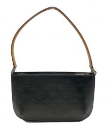 LOUIS VUITTON（ルイ ヴィトン）の古着「ハンドバッグ/マット ファウラー」｜ブラック×ブラウン