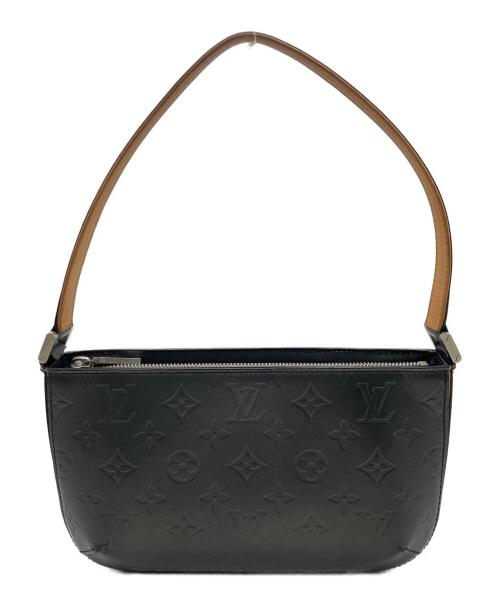 LOUIS VUITTON（ルイ ヴィトン）LOUIS VUITTON (ルイ ヴィトン) ハンドバッグ/マット ファウラー ブラック×ブラウンの古着・服飾アイテム