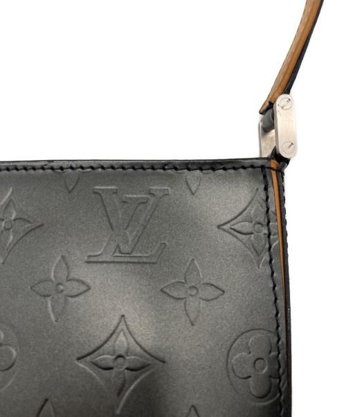 LOUIS VUITTON（ルイ ヴィトン）LOUIS VUITTON (ルイ ヴィトン) ハンドバッグ/マット ファウラー ブラック×ブラウンの古着・服飾アイテム