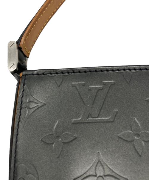 LOUIS VUITTON（ルイ ヴィトン）LOUIS VUITTON (ルイ ヴィトン) ハンドバッグ/マット ファウラー ブラック×ブラウンの古着・服飾アイテム