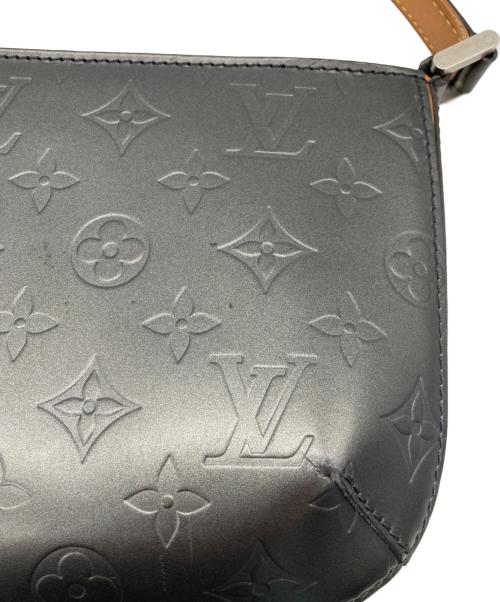 LOUIS VUITTON（ルイ ヴィトン）LOUIS VUITTON (ルイ ヴィトン) ハンドバッグ/マット ファウラー ブラック×ブラウンの古着・服飾アイテム