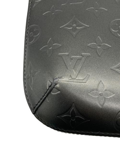 LOUIS VUITTON（ルイ ヴィトン）LOUIS VUITTON (ルイ ヴィトン) ハンドバッグ/マット ファウラー ブラック×ブラウンの古着・服飾アイテム