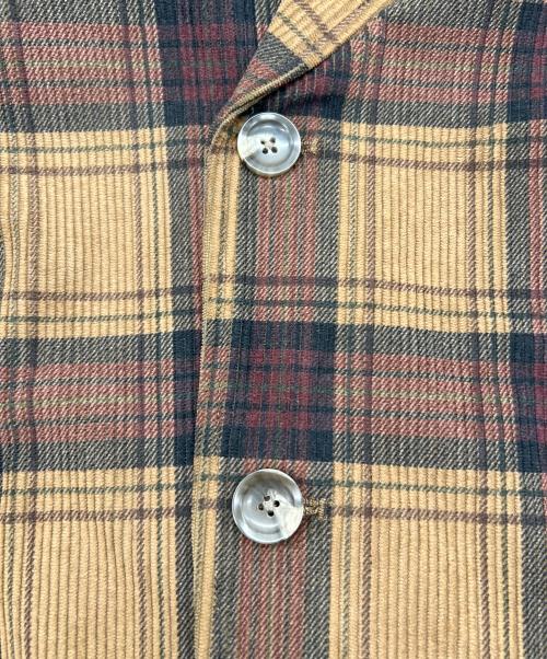 JOURNAL STANDARD relume（ジャーナルスタンダード レリューム）JOURNAL STANDARD relume (ジャーナルスタンダード レリューム) チェックセットアップ ブラウン サイズ:tops M、pt Sの古着・服飾アイテム
