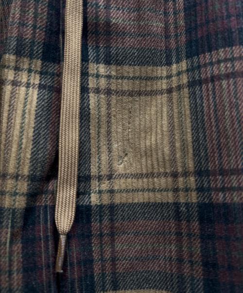 JOURNAL STANDARD relume（ジャーナルスタンダード レリューム）JOURNAL STANDARD relume (ジャーナルスタンダード レリューム) チェックセットアップ ブラウン サイズ:tops M、pt Sの古着・服飾アイテム