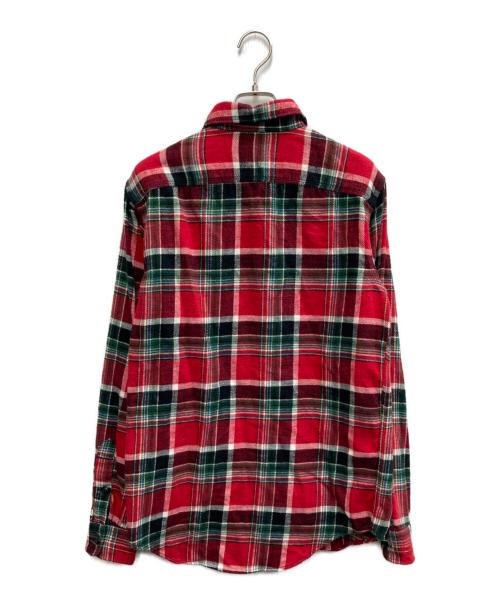 POLO RALPH LAUREN（ポロ・ラルフローレン）POLO RALPH LAUREN (ポロ・ラルフローレン) タータンチェックネルシャツ レッド サイズ:Sの古着・服飾アイテム