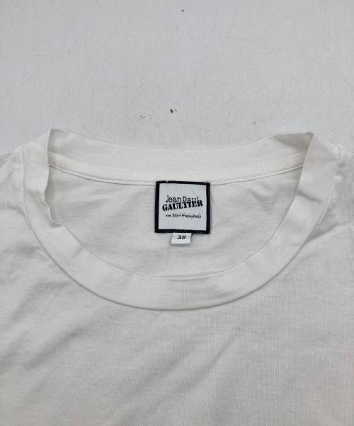Jean Paul GAULTIER（ジャンポールゴルチェ）Jean Paul GAULTIER (ジャンポールゴルチェ) Sept Premieres T shirt ホワイト サイズ:38の古着・服飾アイテム