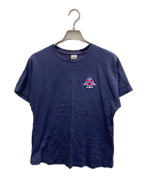 Jean Paul GAULTIER（ジャンポールゴルチェ）Jean Paul GAULTIER (ジャンポールゴルチェ) Sept Premieres T shirt ネイビー サイズ:38の古着・服飾アイテム