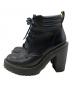 Dr.Martens (ドクターマーチン) 6ホール Persephone ヒールブーツ ブラック サイズ:UK3：8000円