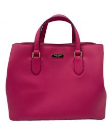 Kate Spade（ケイトスペード）の古着「エヴァンジル ローレルウェイ」｜ピンク