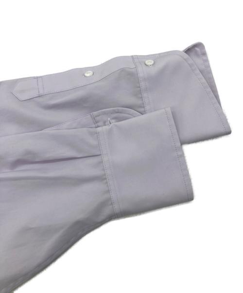 anuans（アニュアンス）anuans (アニュアンス) スタンダードシャツ パープル サイズ:Fの古着・服飾アイテム