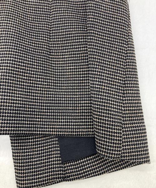 anuans（アニュアンス）anuans (アニュアンス) テクスチャーコンパクトジレ ブラック サイズ:1の古着・服飾アイテム