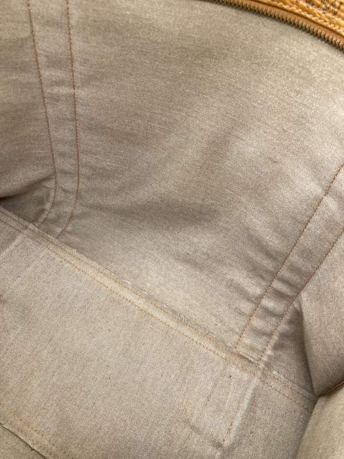 MCM（エムシーエム）MCM (エムシーエム) モノグラム 柄 トートバッグ ブラウンの古着・服飾アイテム