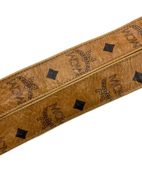 MCM（エムシーエム）MCM (エムシーエム) モノグラム 柄 トートバッグ ブラウンの古着・服飾アイテム