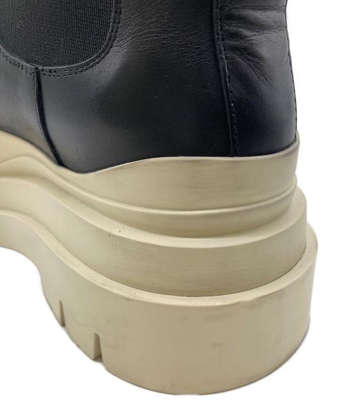 BOTTEGA VENETA（ボッテガベネタ）BOTTEGA VENETA (ボッテガベネタ) タイヤサイドゴアブーツ ブラック サイズ:39の古着・服飾アイテム