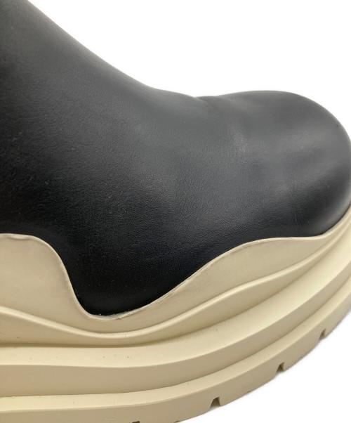 BOTTEGA VENETA（ボッテガベネタ）BOTTEGA VENETA (ボッテガベネタ) タイヤサイドゴアブーツ ブラック サイズ:39の古着・服飾アイテム