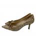 JIMMY CHOO (ジミーチュウ) ROMY60 グリッターパンプス ベージュ サイズ:37：7000円