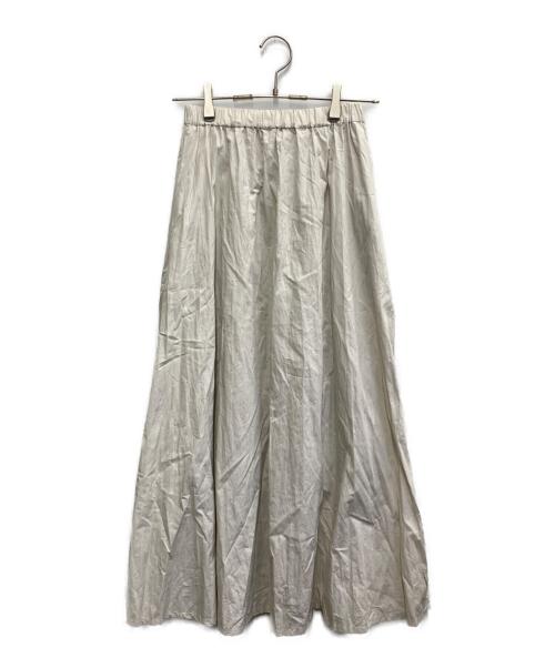 KAGURE（カグレ）KAGURE (カグレ) コットンクリンクルスカート グレー サイズ:FREEの古着・服飾アイテム