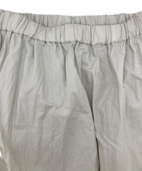 KAGURE（カグレ）KAGURE (カグレ) コットンクリンクルスカート グレー サイズ:FREEの古着・服飾アイテム