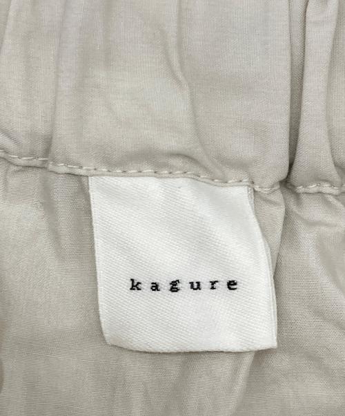 KAGURE（カグレ）KAGURE (カグレ) コットンクリンクルスカート グレー サイズ:FREEの古着・服飾アイテム