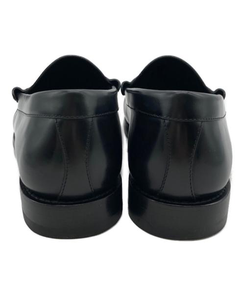 CELINE（セリーヌ）CELINE (セリーヌ) トリオンフ レザーローファー ブラック サイズ:41の古着・服飾アイテム