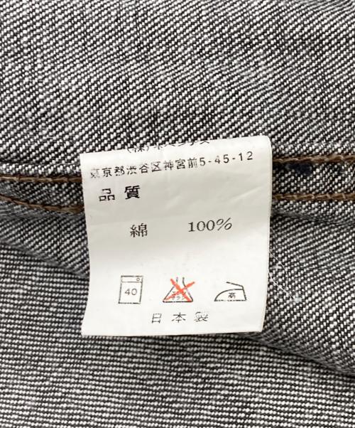 Needles（ニードルズ）Needles (ニードルズ) フラワ装飾デニムジャケット グレー サイズ:Mの古着・服飾アイテム