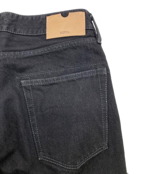 ROTOL（ロトル）ROTOL (ロトル) デニムパンツ ブラック サイズ:Sの古着・服飾アイテム