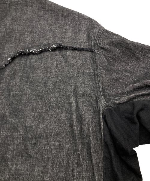 Wrangler（ラングラー）Wrangler (ラングラー) US ORIGINALS/127MW リメイクデニムシャツ ブラック サイズ:Sの古着・服飾アイテム