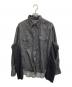 Wrangler（ラングラー）の古着「US ORIGINALS/127MW リメイクデニムシャツ」｜ブラック