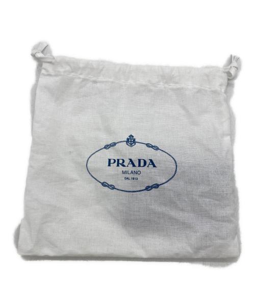 PRADA（プラダ）PRADA (プラダ) サフィアーノリボン6連キーケース ブルーの古着・服飾アイテム