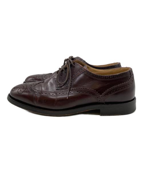 BALLY（バリー）BALLY (バリー) ウィングチップシューズ ブラウン サイズ:5.5Eの古着・服飾アイテム
