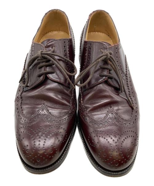 BALLY（バリー）BALLY (バリー) ウィングチップシューズ ブラウン サイズ:5.5Eの古着・服飾アイテム