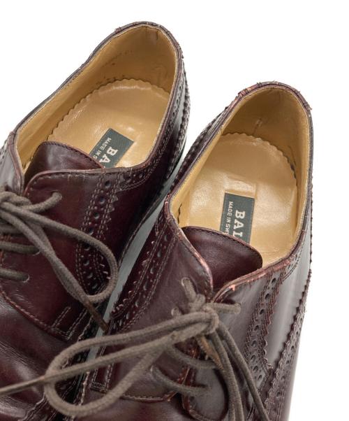 BALLY（バリー）BALLY (バリー) ウィングチップシューズ ブラウン サイズ:5.5Eの古着・服飾アイテム