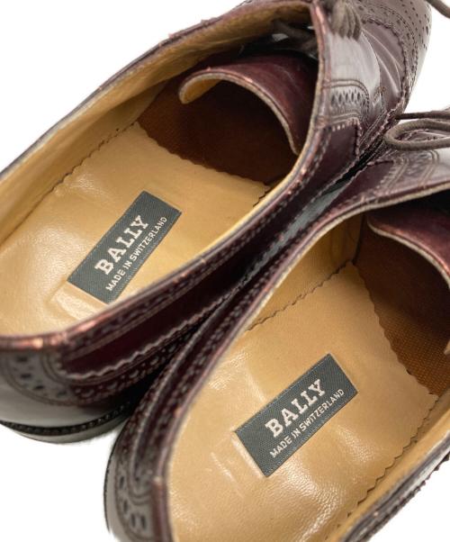 BALLY（バリー）BALLY (バリー) ウィングチップシューズ ブラウン サイズ:5.5Eの古着・服飾アイテム