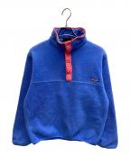 Patagoniaパタゴニア）の古着「USA製　SYNCHILLA SNAP-T」｜ブルー×ピンク