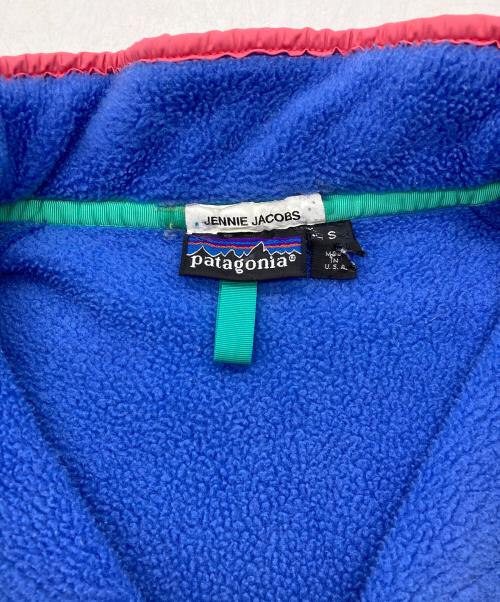 Patagonia（パタゴニア）Patagonia (パタゴニア) USA製　SYNCHILLA SNAP-T ブルー×ピンク サイズ:Sの古着・服飾アイテム