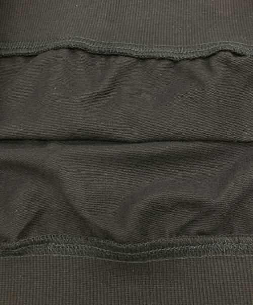 Risley（リズレー）RISLEY (リズレー) フリルフレンチスウェット ブラック サイズ:FREEの古着・服飾アイテム