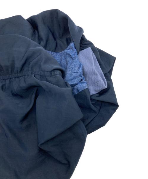 Lallia Mu（ラリア ムー）Lallia Mu (ラリア ムー) バルーンハーフスリーブデニムシャツ インディゴ サイズ:38の古着・服飾アイテム