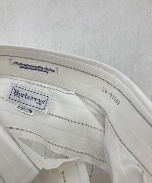 Burberry's（バーバリーズ）Burberry's (バーバリーズ) シャツ ホワイト サイズ: 37-76の古着・服飾アイテム