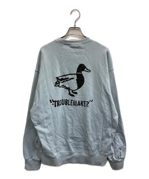 CarHartt（カーハート）CarHartt (カーハート) STAMP SWEAT スカイブルー サイズ:Mの古着・服飾アイテム