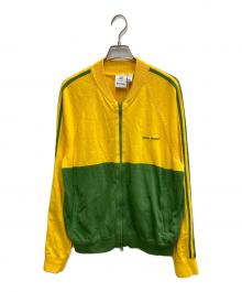 adidas Originals×WALES BONNER（アディダスオリジナル×ウェールズボナー）の古着「WB NEW KNIT TRACK TOP」｜イエロー×グリーン