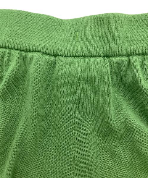 adidas Originals（アディダスオリジナル）adidas originals (アディダスオリジナル) WALES BONNER (ウェールズボナー) NEW KNIT TRACK PANT グリーン×イエロー サイズ:Mの古着・服飾アイテム