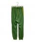 adidas originals (アディダスオリジナル) WALES BONNER (ウェールズボナー) NEW KNIT TRACK PANT グリーン×イエロー サイズ:M：10000円