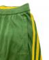 中古・古着 adidas originals (アディダスオリジナル) WALES BONNER (ウェールズボナー) NEW KNIT TRACK PANT グリーン×イエロー サイズ:M：10000円