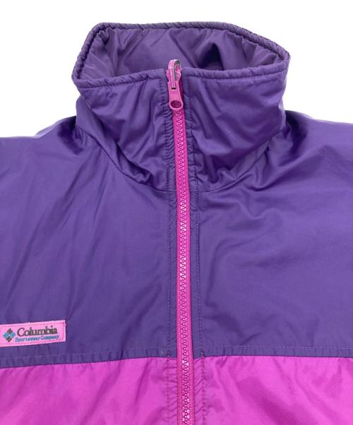 Columbia（コロンビア）Columbia (コロンビア) リバーシブルジャケット パープル サイズ:不明の古着・服飾アイテム